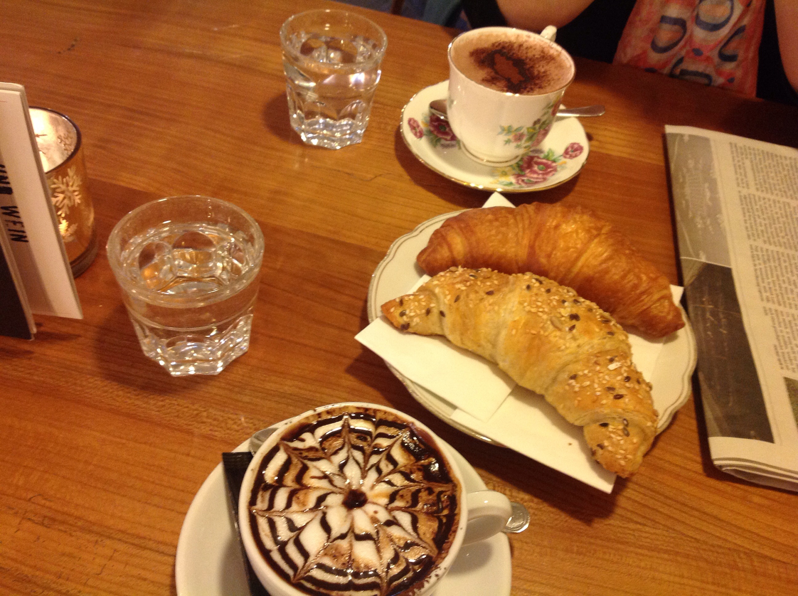 Kaffeepause; Tamar Venditti